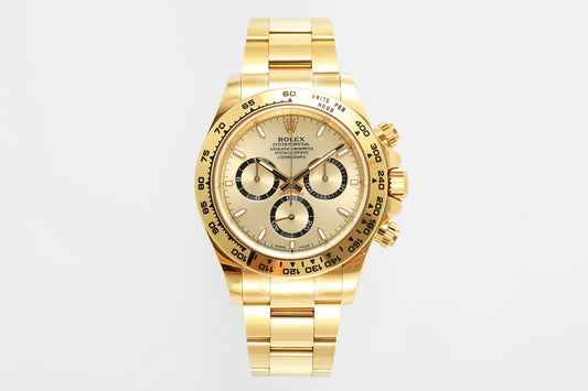 Rolex Daytona : Gold, Gold dial, Gold face
