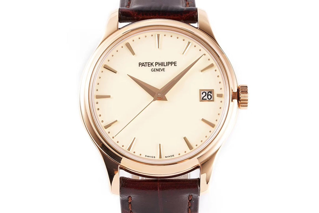 Patek Philippe Calatrava 5227R-001 : Lacquered Ivory "Officer's Watch"