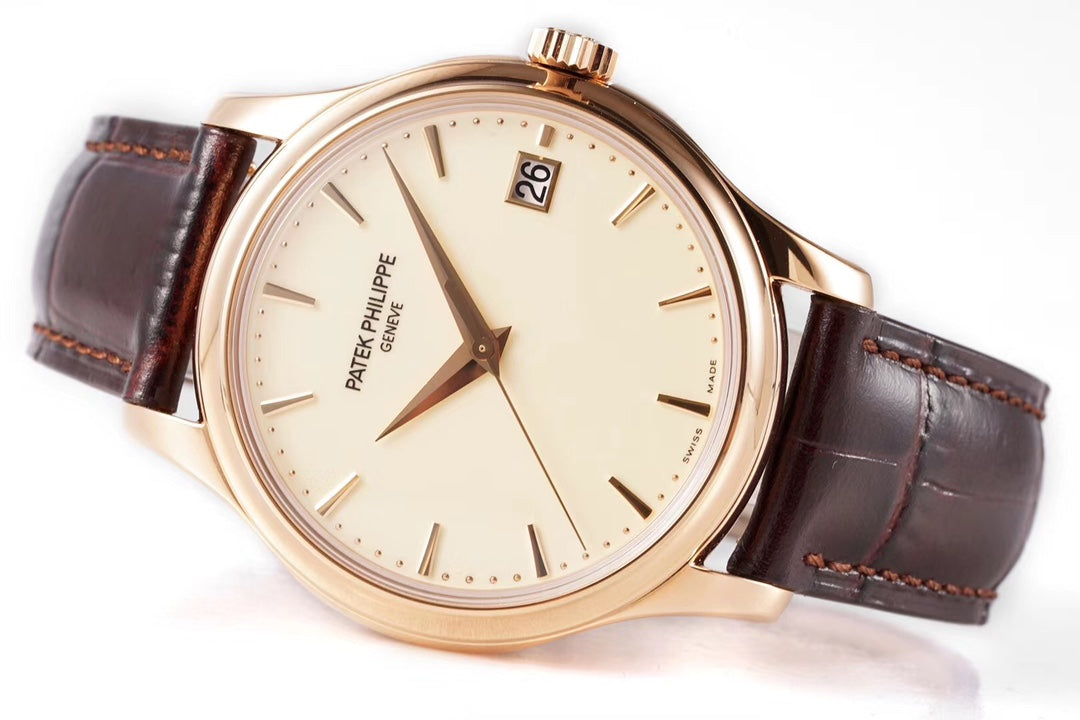 Patek Philippe Calatrava 5227R-001 : Lacquered Ivory "Officer's Watch"