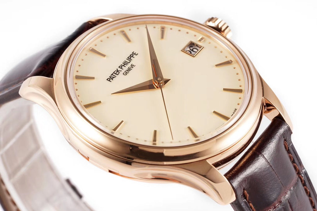 Patek Philippe Calatrava 5227R-001 : Lacquered Ivory "Officer's Watch"