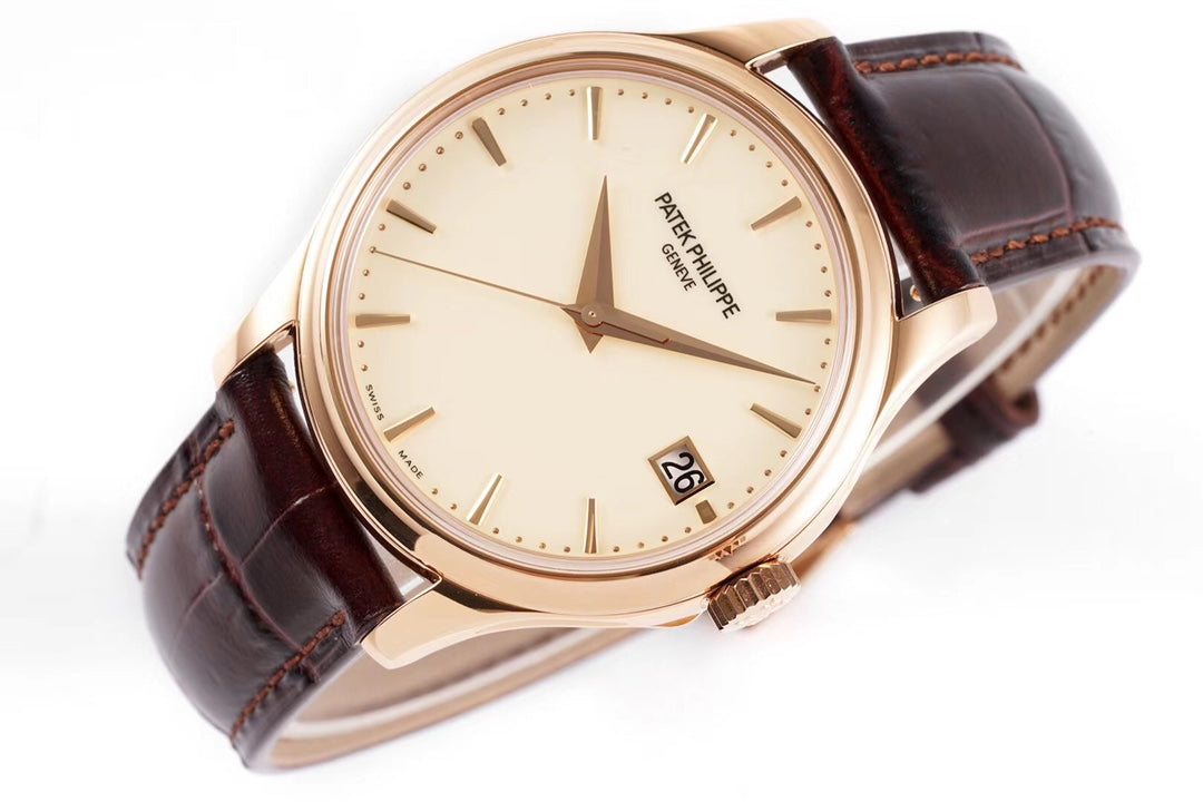 Patek Philippe Calatrava 5227R-001 : Lacquered Ivory "Officer's Watch"