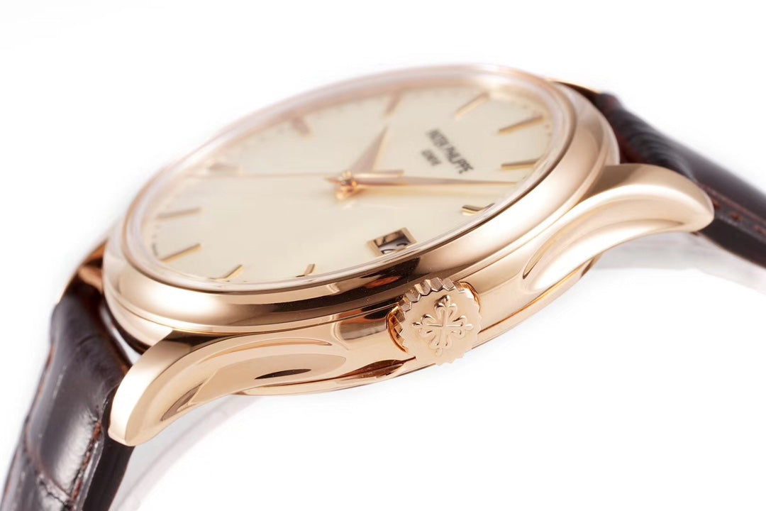Patek Philippe Calatrava 5227R-001 : Lacquered Ivory "Officer's Watch"