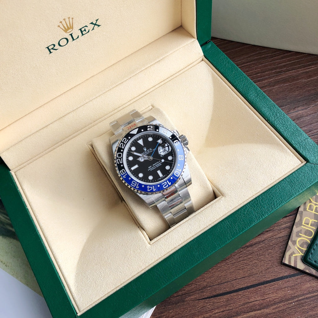 Rolex GMT-Master II 126710BLNR : Stainless Steel / Black & Blue