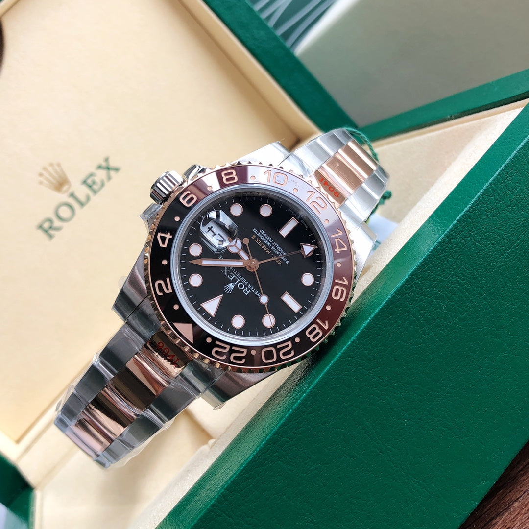 Rolex GMT-Master II 126711CHNR : Two-Tone / Black & Brown