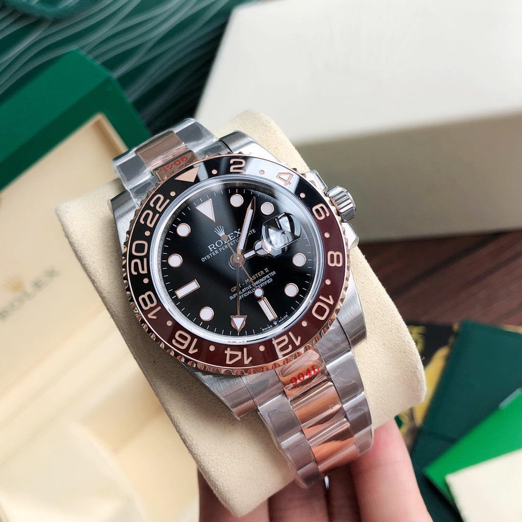 Rolex GMT-Master II 126711CHNR : Black Dial "Root Beer"