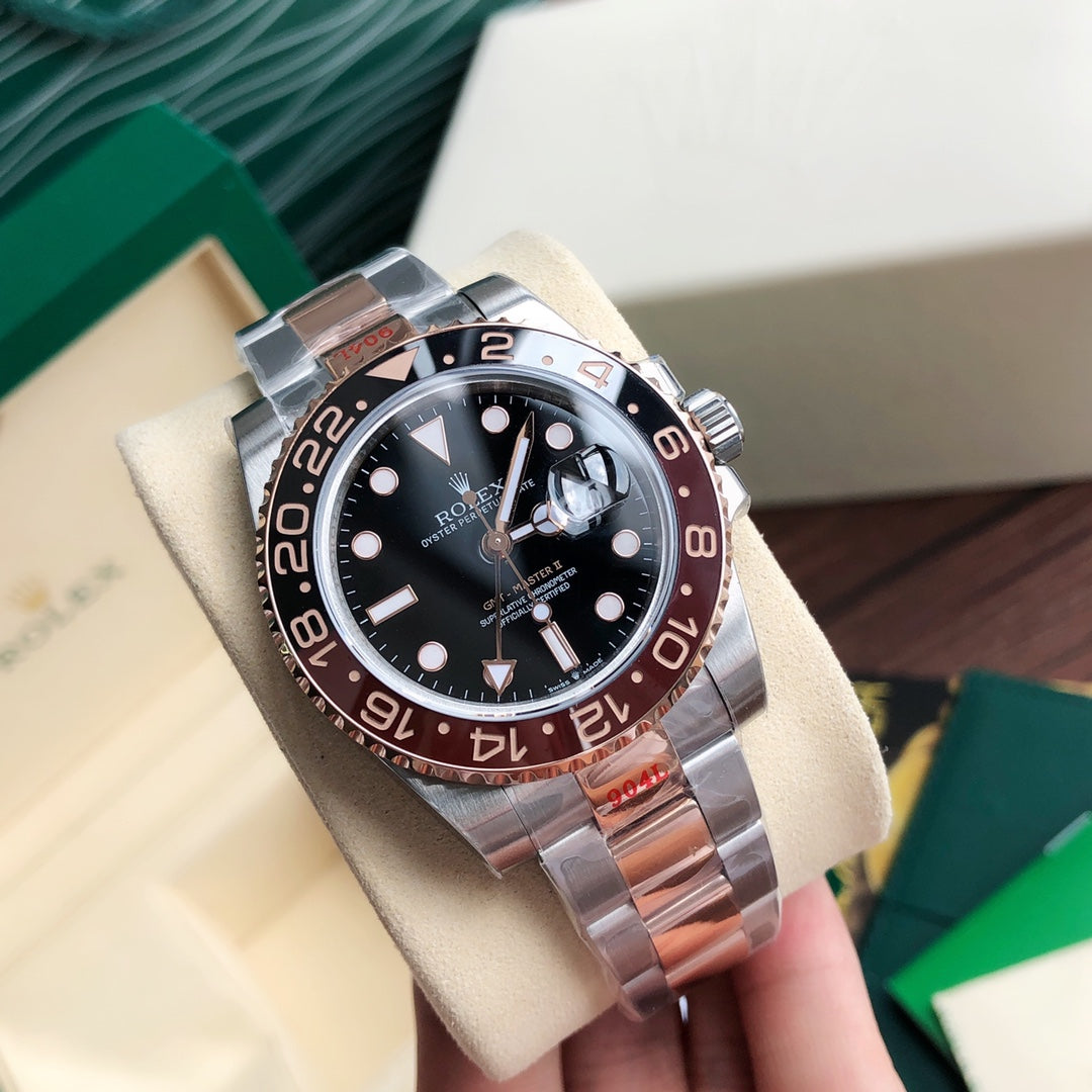 Rolex GMT-Master II 126711CHNR : Two-Tone / Black & Brown