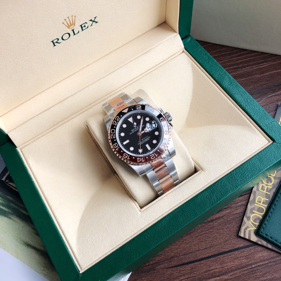 Rolex GMT-Master II 126711CHNR : Two-Tone / Black & Brown