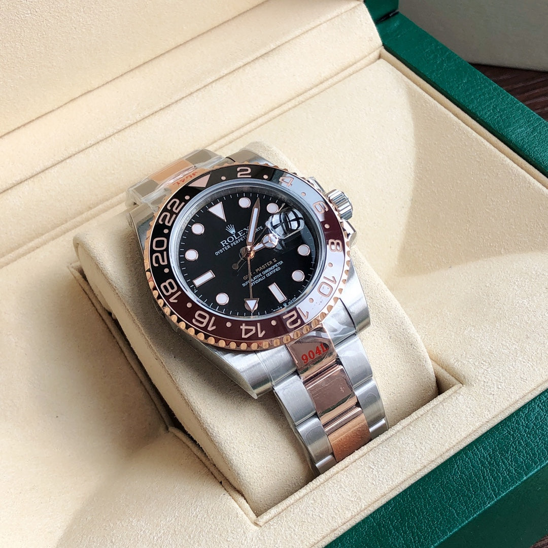 Rolex GMT-Master II 126711CHNR : Two-Tone / Black & Brown