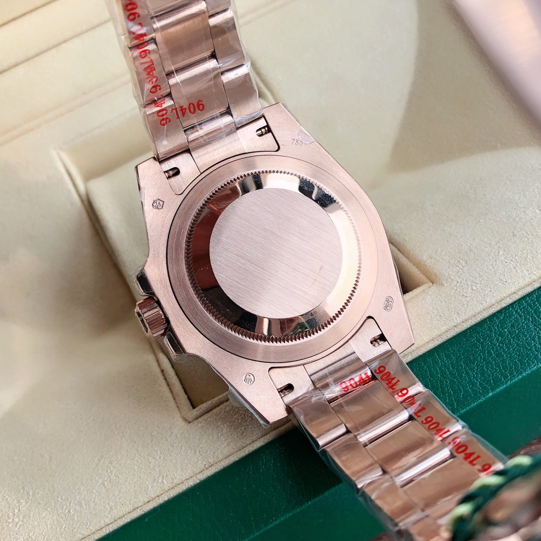 Rolex GMT-Master II 126715CHNR : Everose Gold / Black & Brown