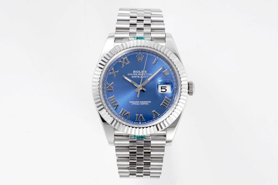 Rolex Datejust 41 126334 : Blue Dial Roman Numerals