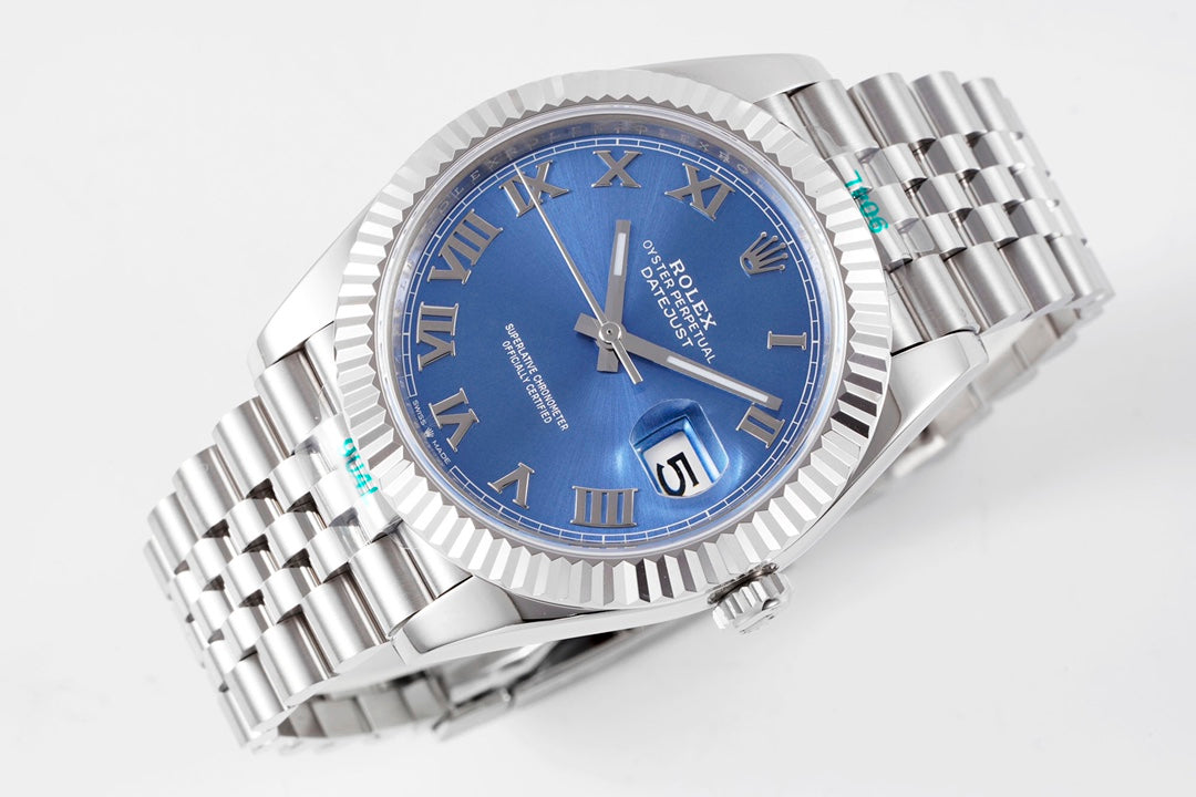 Rolex Datejust 41 126334 : Blue Dial Roman Numerals