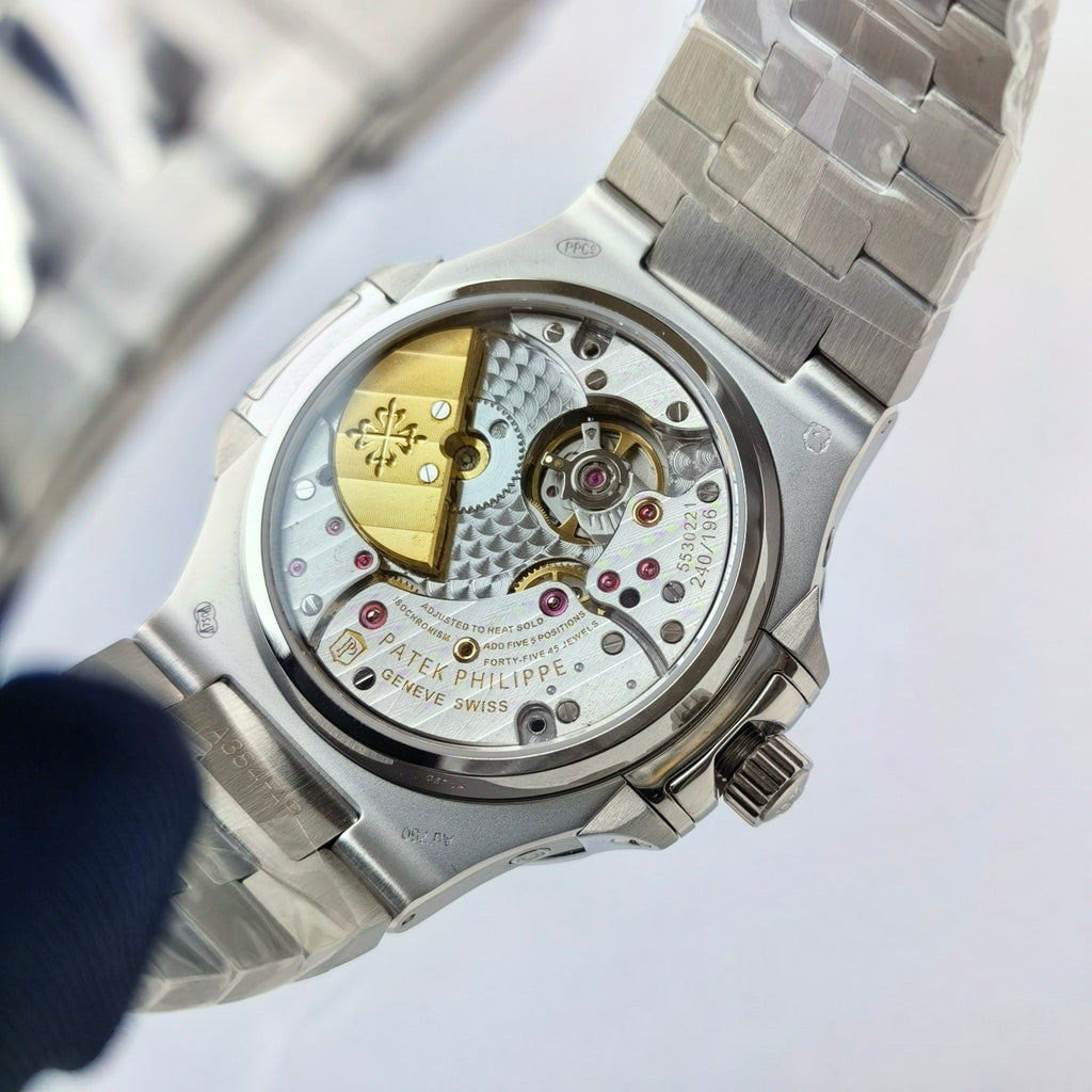 Patek Philippe Nautilus Perpetual Calendar: 740/1G-001 : Blue Sunburst "Holy Grail Nautilus"
