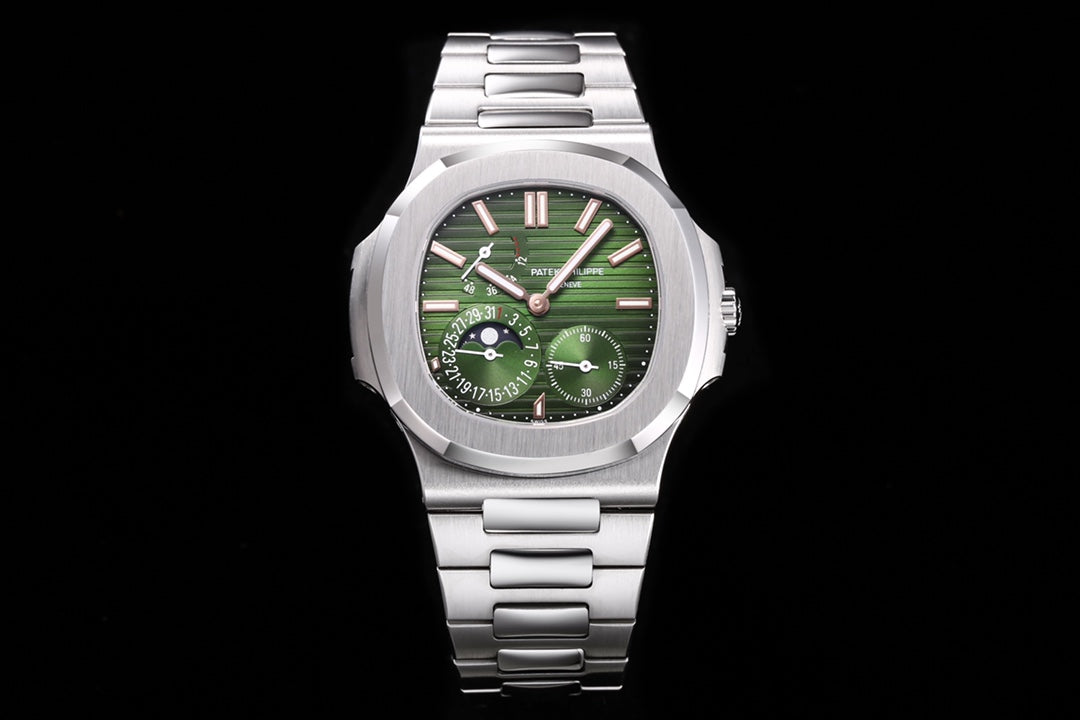 Patek Philippe Nautilus Moon Phase 5712/1A: Olive Green
