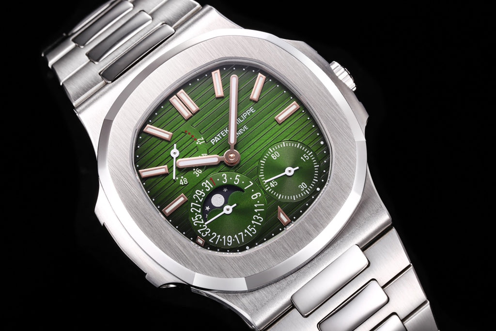 Patek Philippe Nautilus Moon Phase 5712/1A: Olive Green