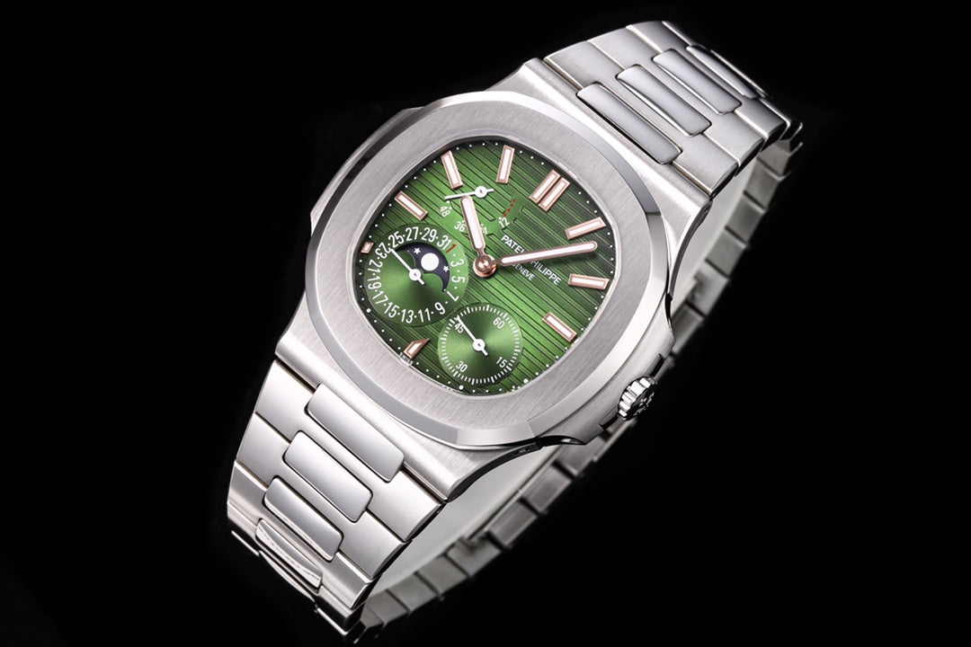 Patek Philippe Nautilus Moon Phase 5712/1A: Olive Green