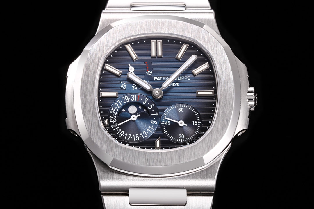 Patek Philippe Nautilus Moon Phase 5712/1A-001 : Blue-Black Gradient