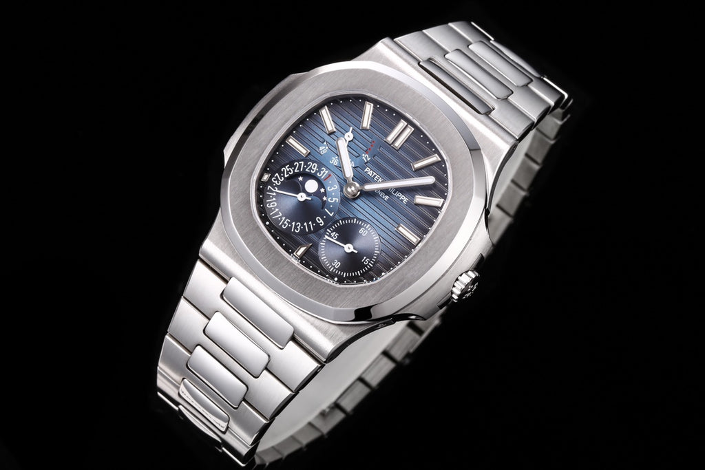 Patek Philippe Nautilus Moon Phase 5712/1A-001 : Blue-Black Gradient