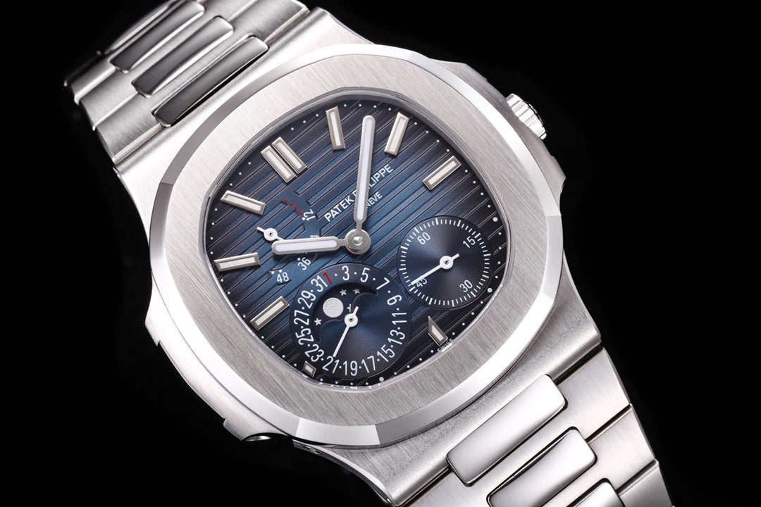 Patek Philippe Nautilus Moon Phase 5712/1A-001 : Blue-Black Gradient