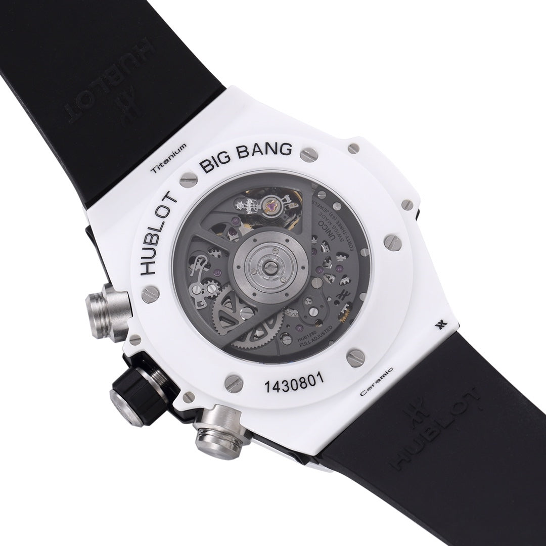 Hublot Big Bang Unico White 411.HX.1170.RX : "The White Ceramic"