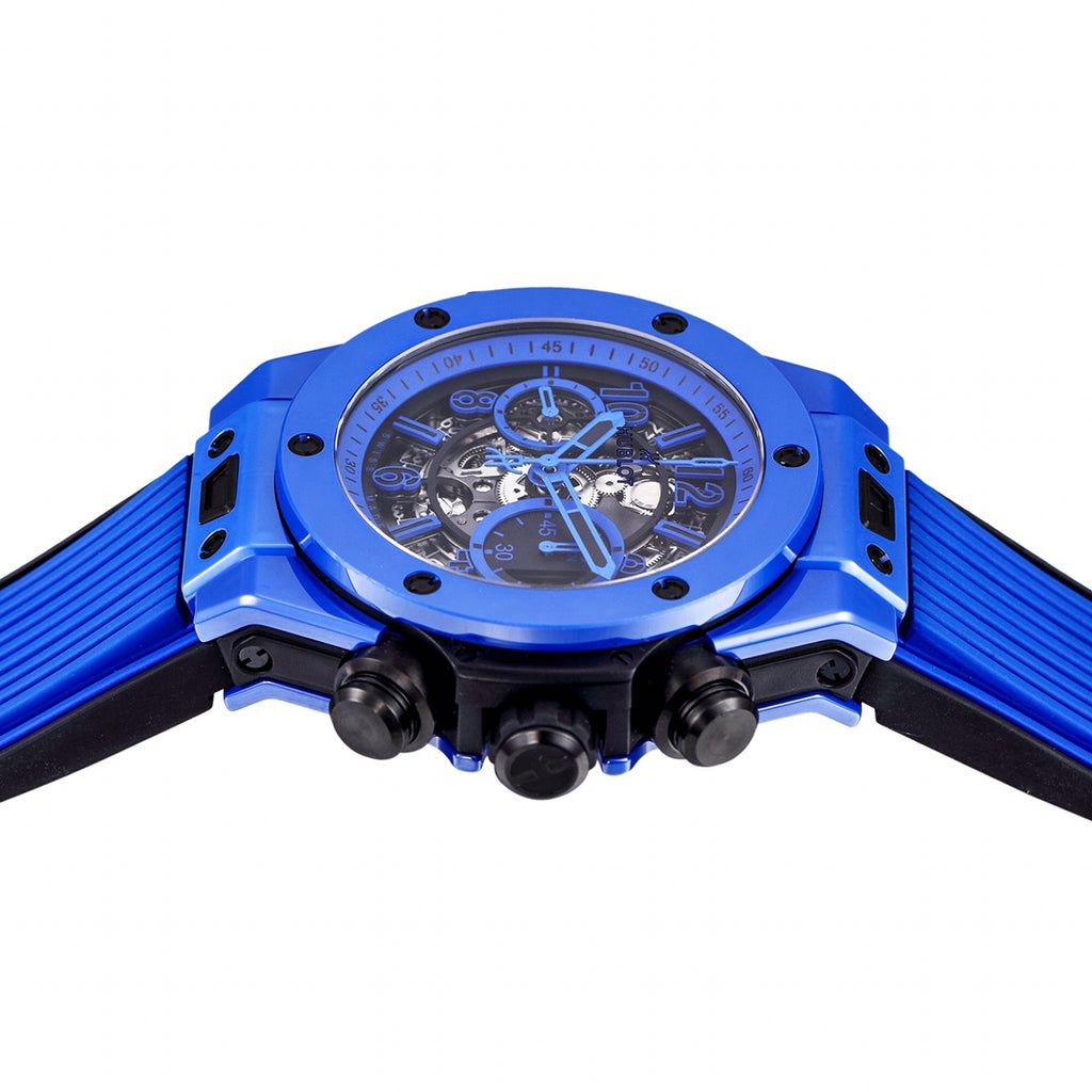 Hublot Big Bang Unico Blue 441.EX.5120.RX : Blue Magic Skeleton
