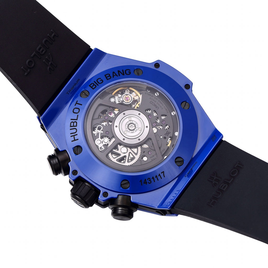 Hublot Big Bang Unico Blue 441.EX.5120.RX : Blue Magic Skeleton