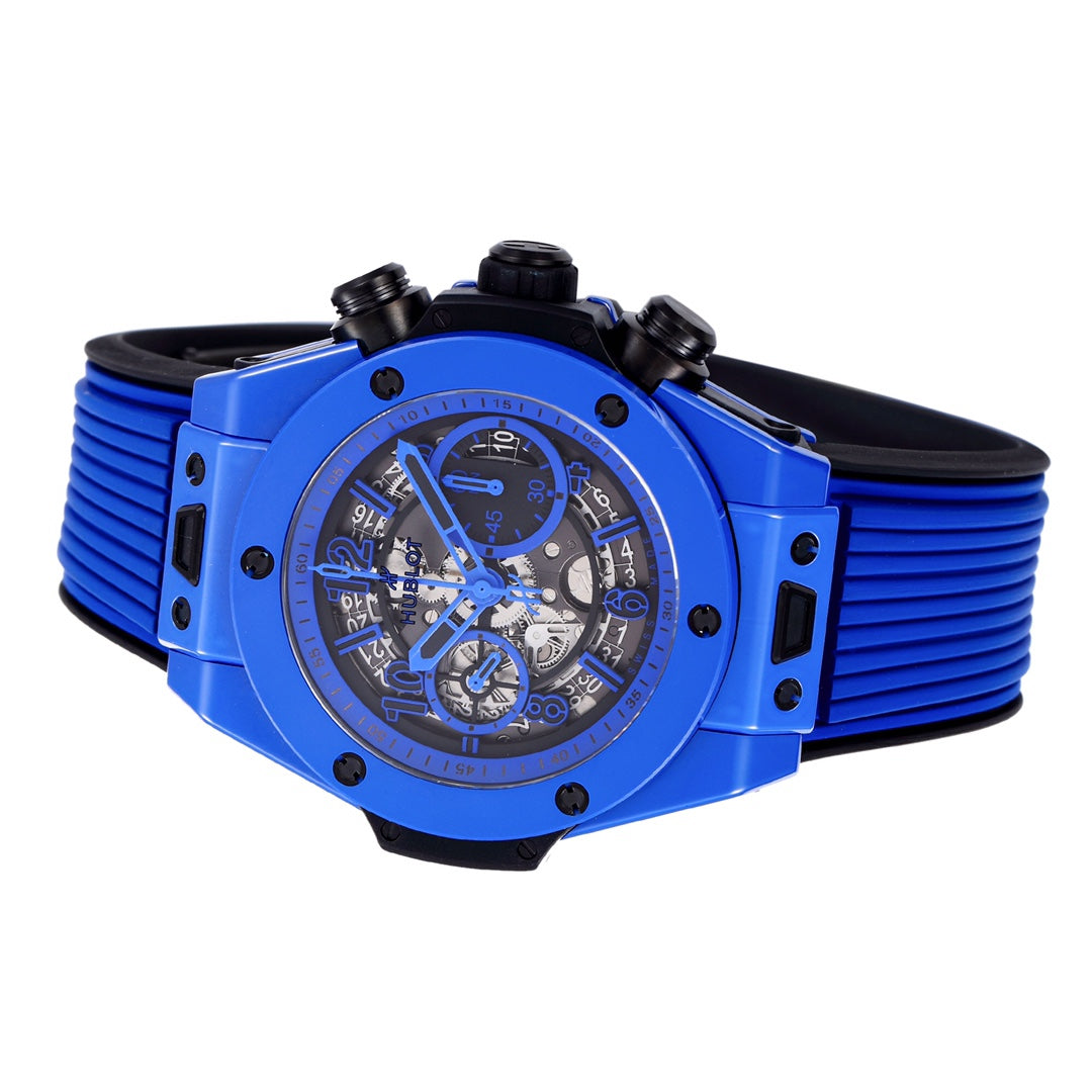 Hublot Big Bang Unico Blue 441.EX.5120.RX : Blue Magic Skeleton