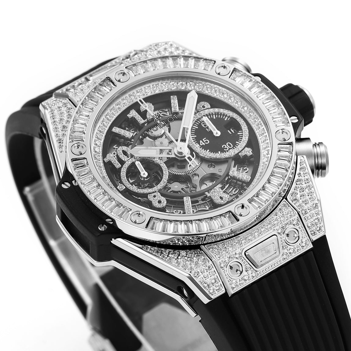 Hublot Big Bang Unico Titanium Diamonds 441.WX.9017.LR.9904 : "The Diamond Unico"