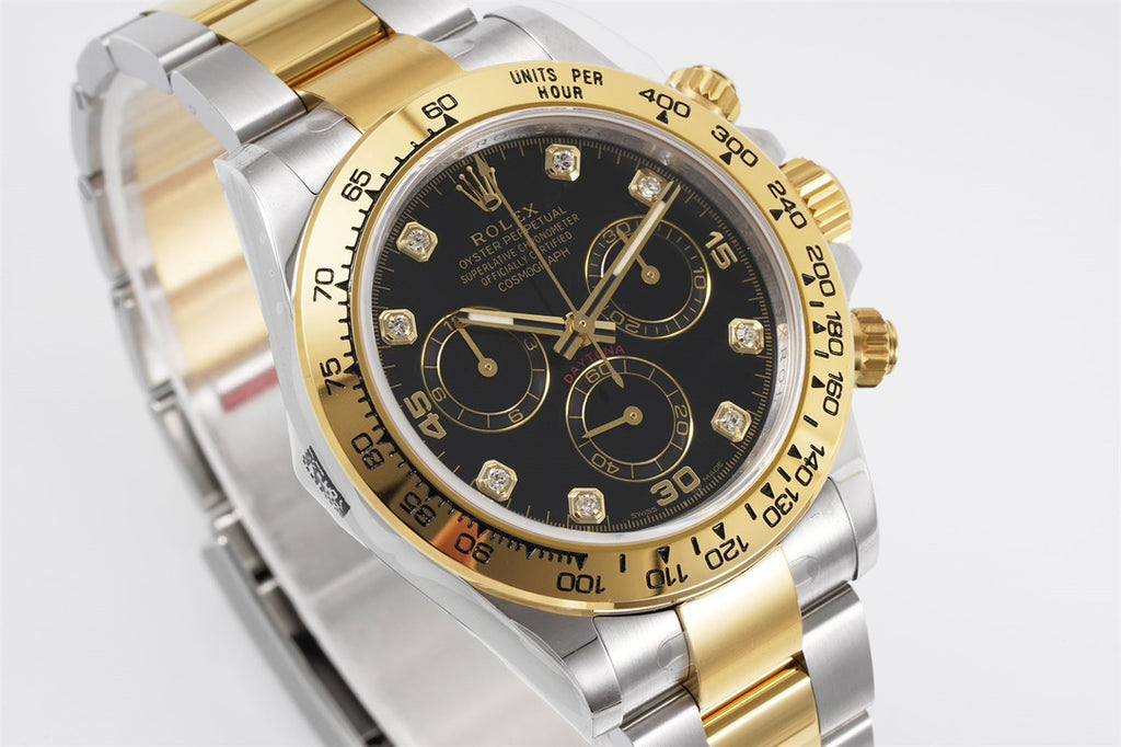 Rolex Cosmograph Daytona 116523 : Black Diamond Dial