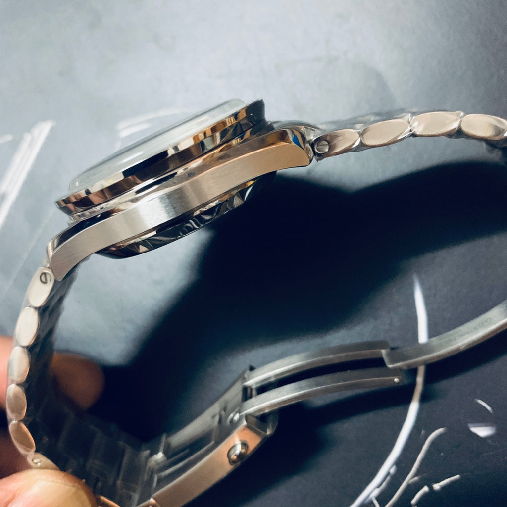 Omega Speedmaster 50th Anniversary 310.32.42.50.02.001 : Silver with Blue sub-dial "Silver Snoopy Award"