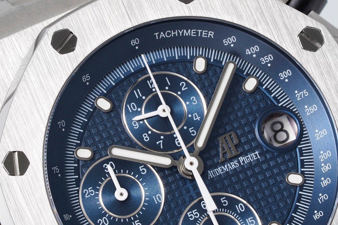 Audemars Piguet Royal Oak Offshore Chronograph 26238ST.OO.2000ST.01 : Blue Petite Tapisserie