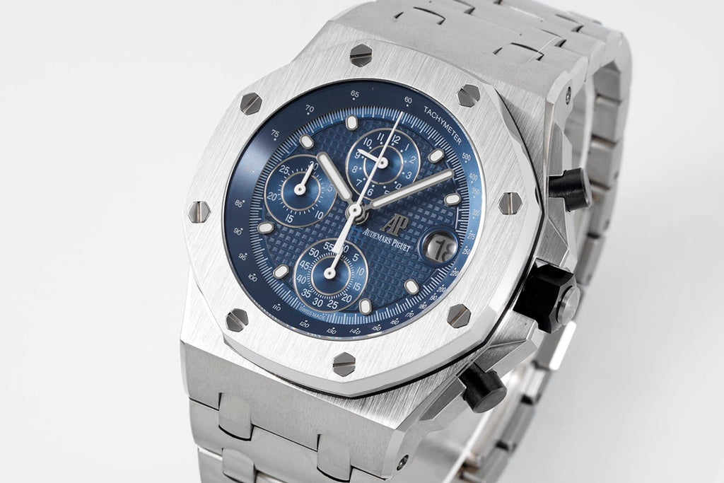 Audemars Piguet Royal Oak Offshore Chronograph 26238ST.OO.2000ST.01 : Blue Petite Tapisserie