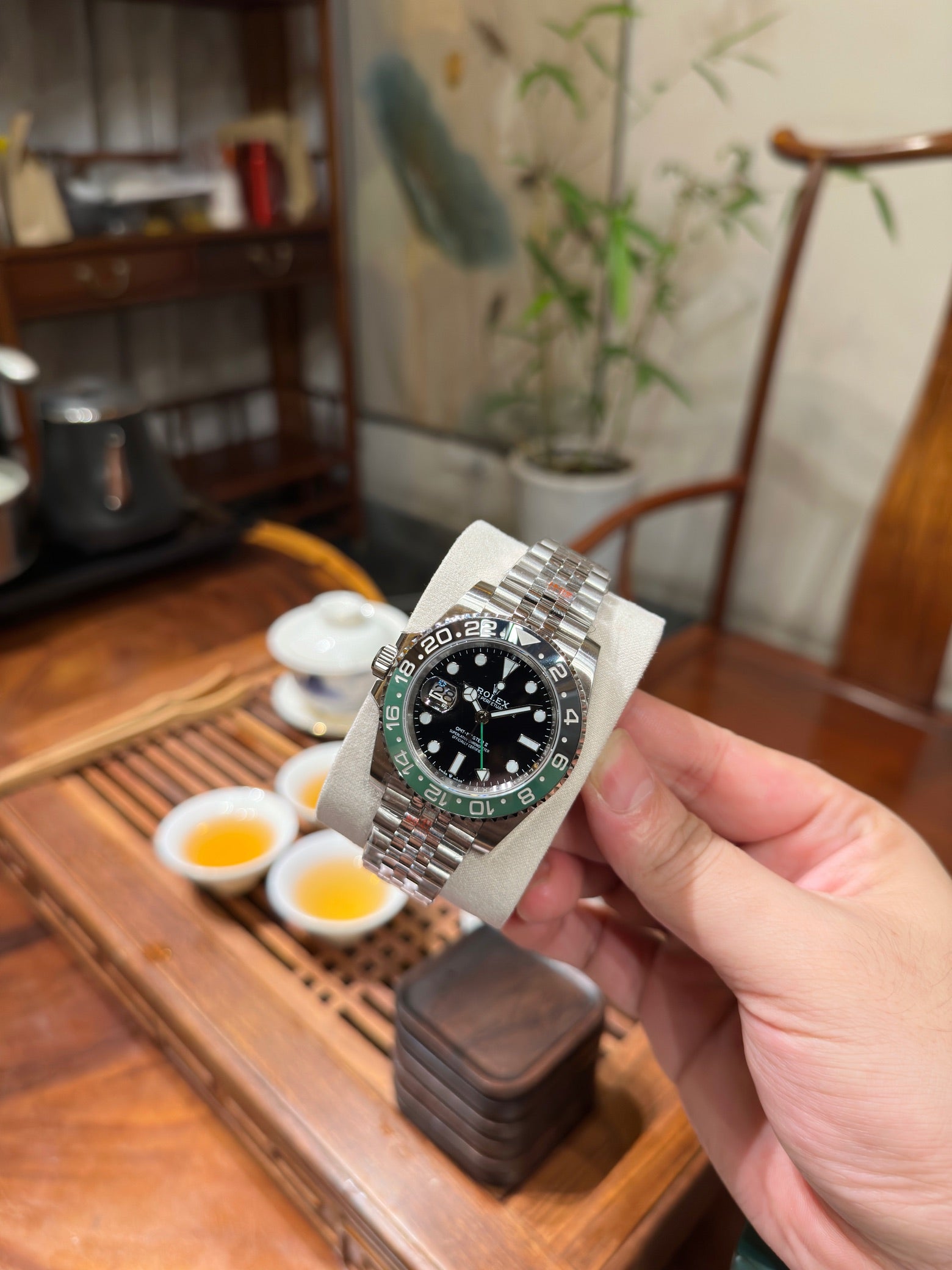Rolex GMT-Master II 126720VTNR : Black Dial "Sprite"