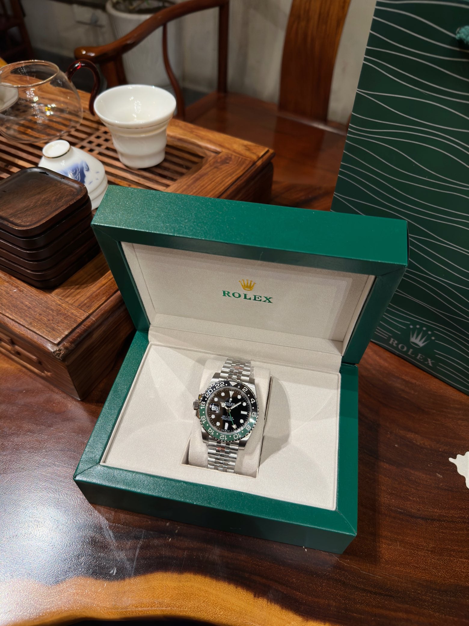 Rolex GMT-Master II 126720VTNR : Black Dial "Sprite"