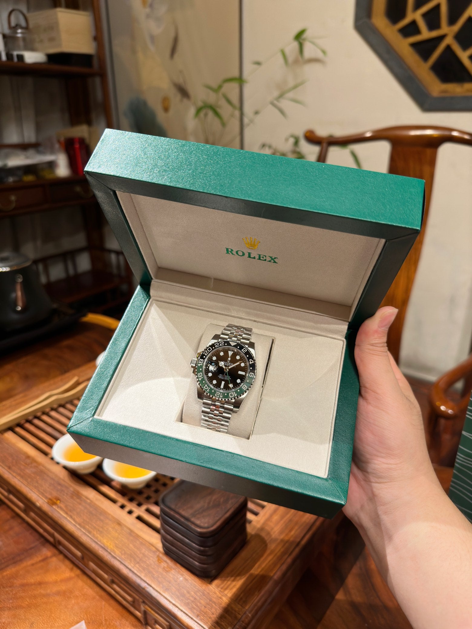 Rolex GMT-Master II 126720VTNR : Black Dial "Sprite"