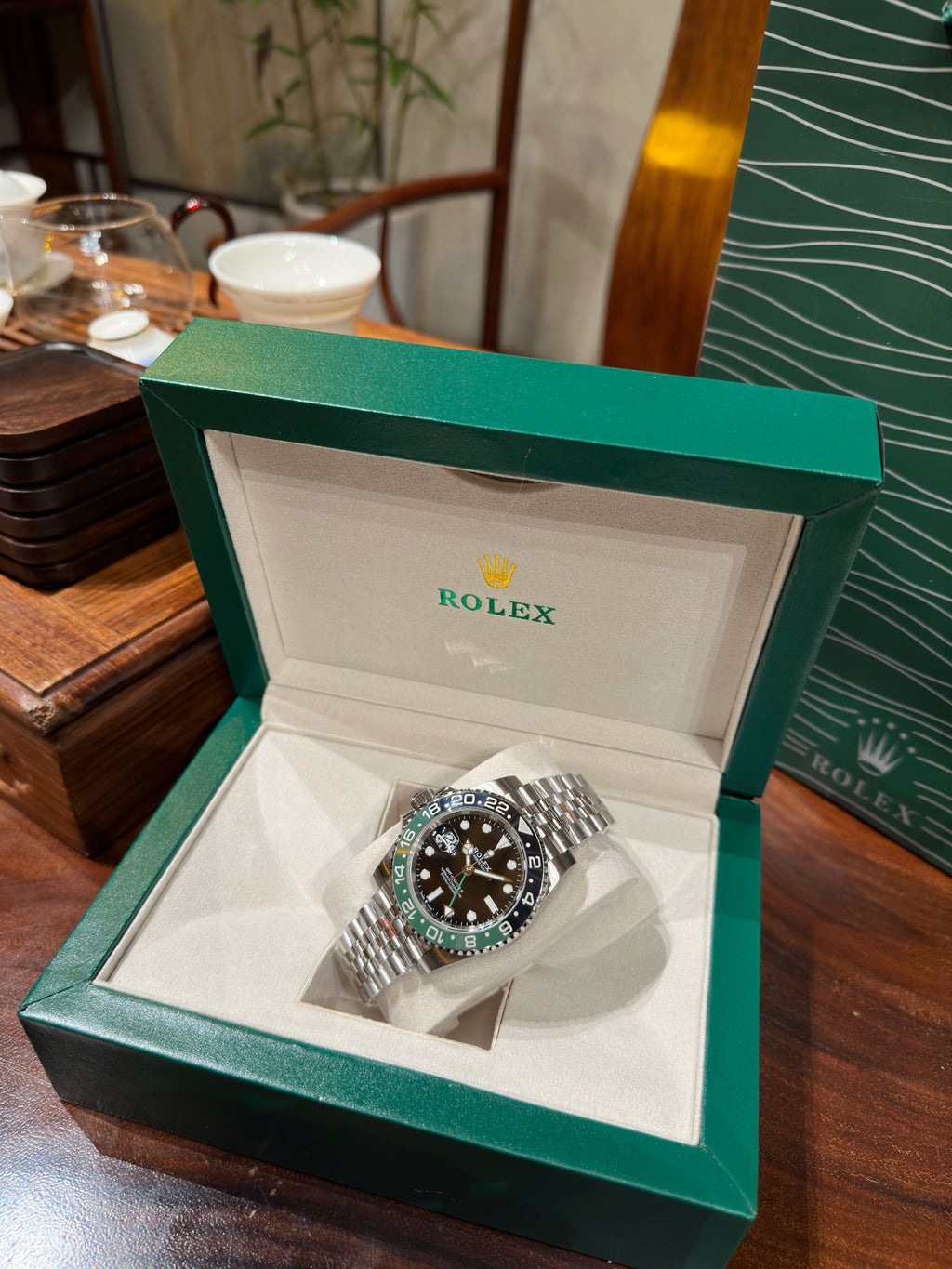 Rolex GMT-Master II 126720VTNR : Black Dial "Sprite"