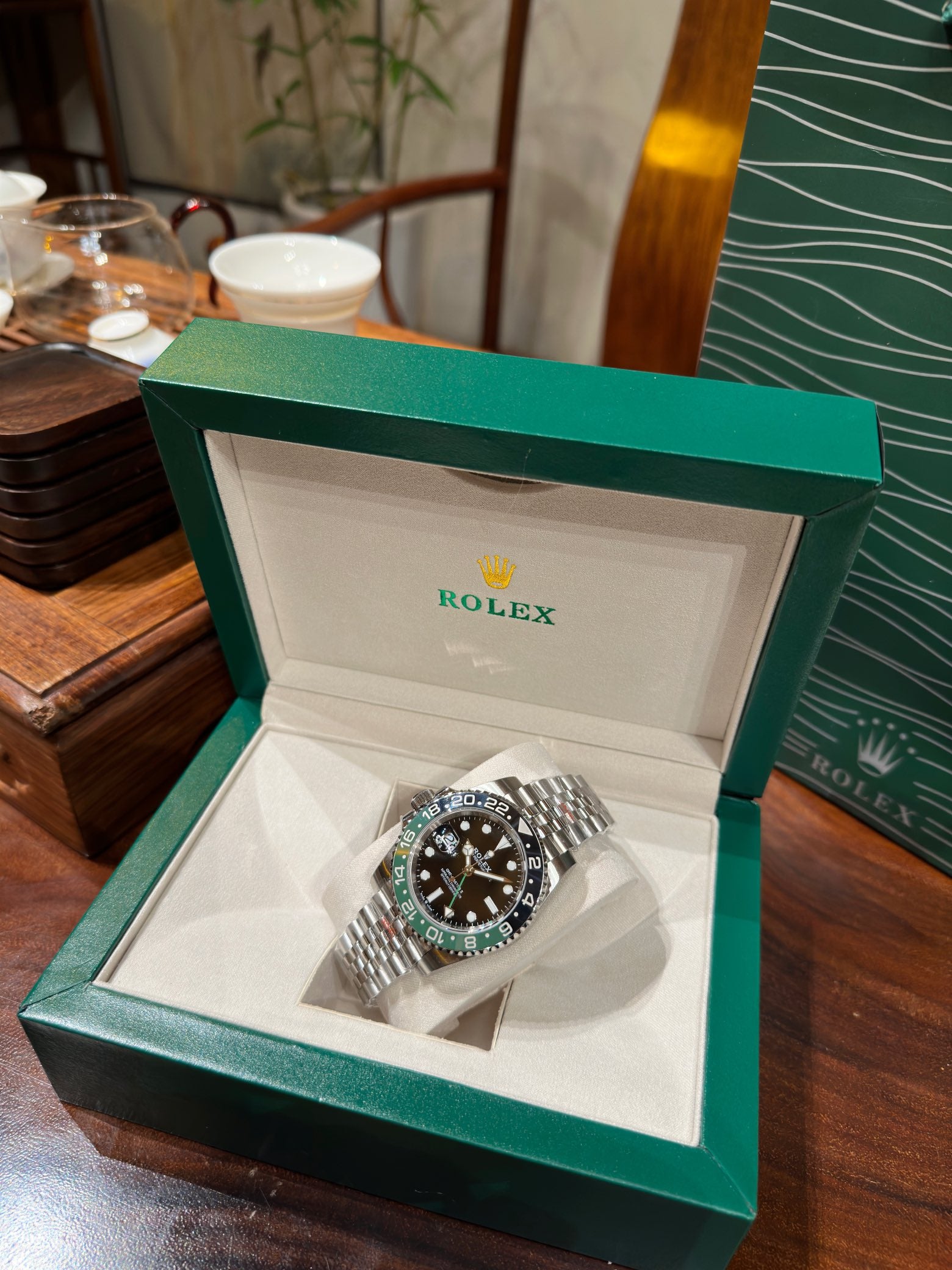 Rolex GMT-Master II 126720VTNR : Black Dial "Sprite"