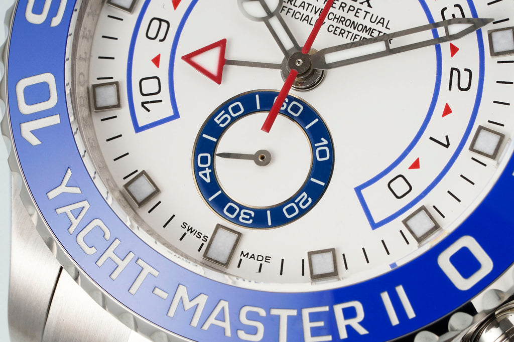 Rolex Yacht-Master II 116680 : White Dial