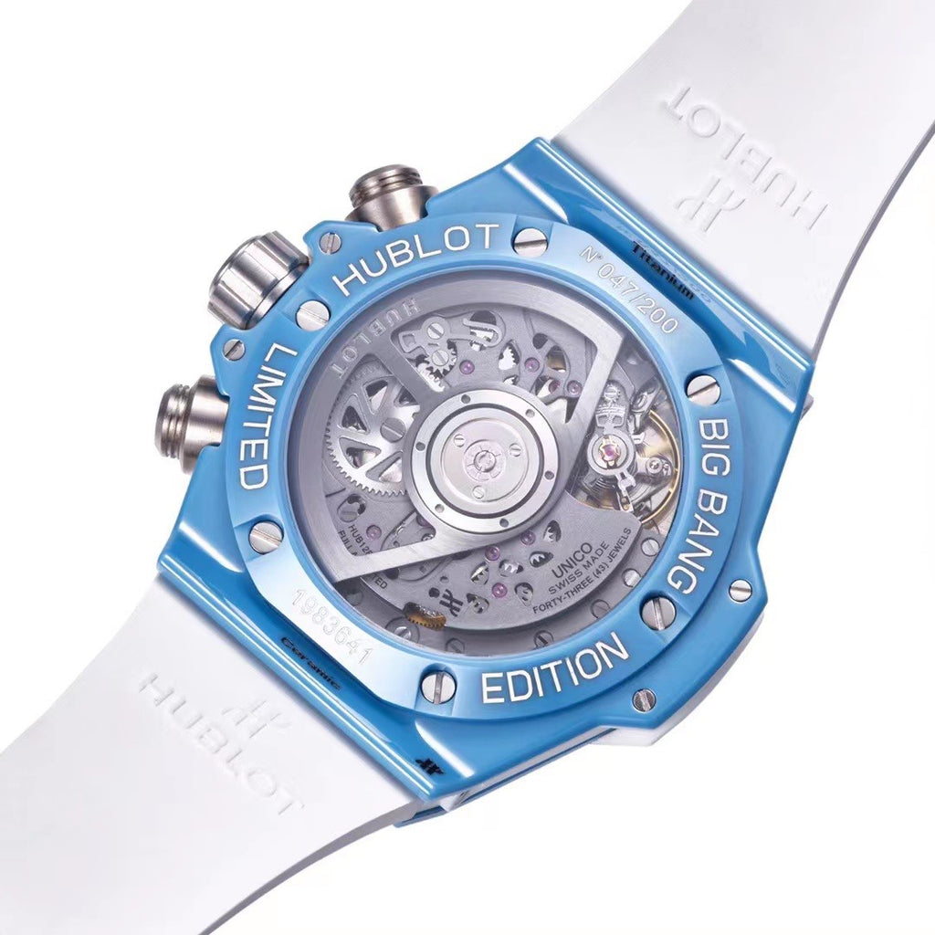 Hublot Big Bang Unico Sky Blue 441.EX.5120.RX : "Summer Edition"