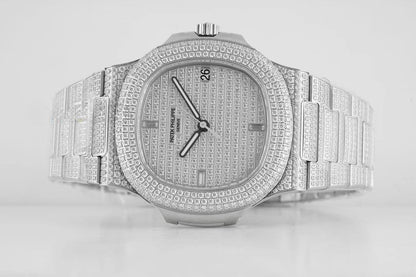 Patek Philippe Nautilus Haute Joaillerie - Iced out