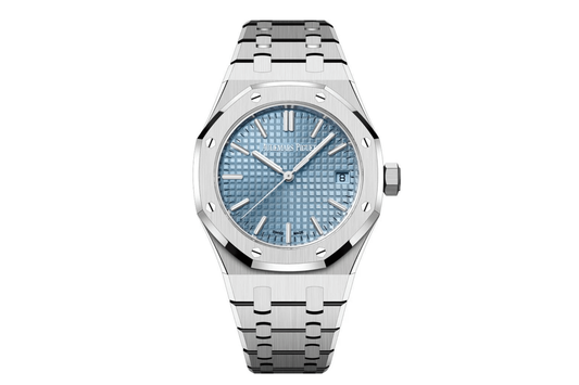 Audemars Piguet ROYAL OAK SELFWINDING "50TH ANNIVERSARY": Ice Blue