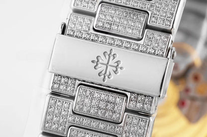 Patek Philippe Nautilus Haute Joaillerie - Iced out