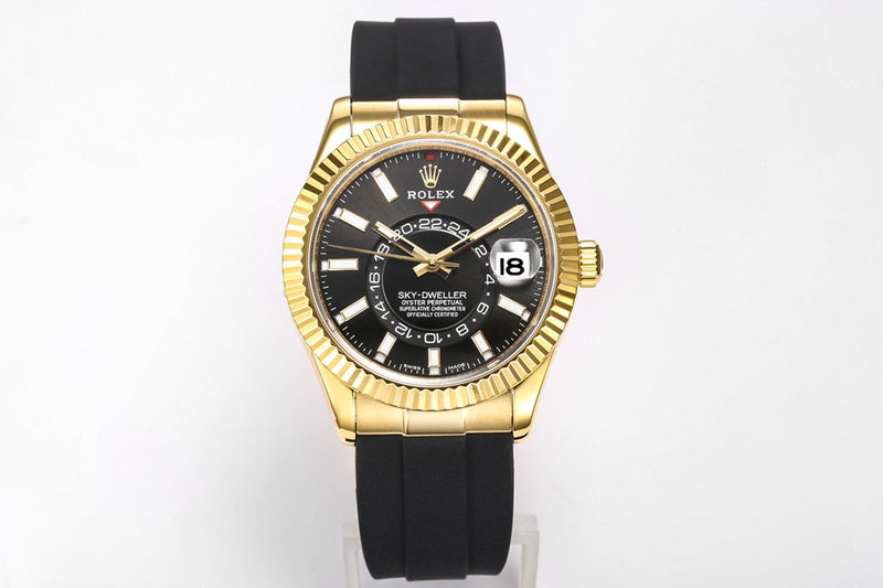 Rolex Sky-Dweller 336238 : Yellow Gold / Black Dial