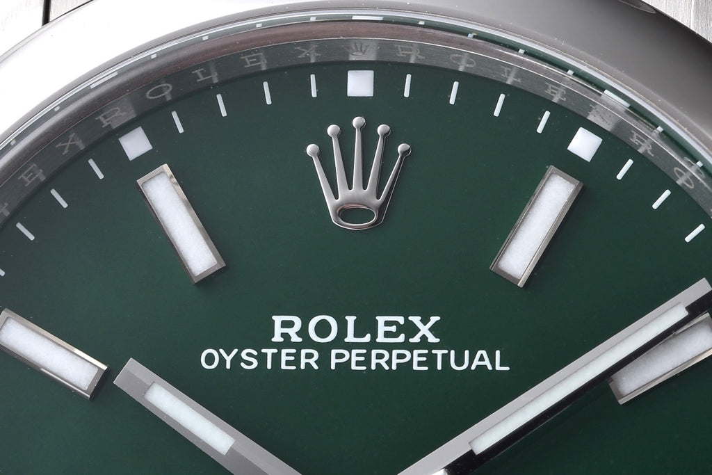 Rolex Oyster Perpetual 124300 : Stella Green Dial