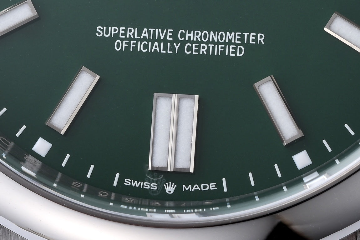 Rolex Oyster Perpetual 124300 : Stella Green Dial