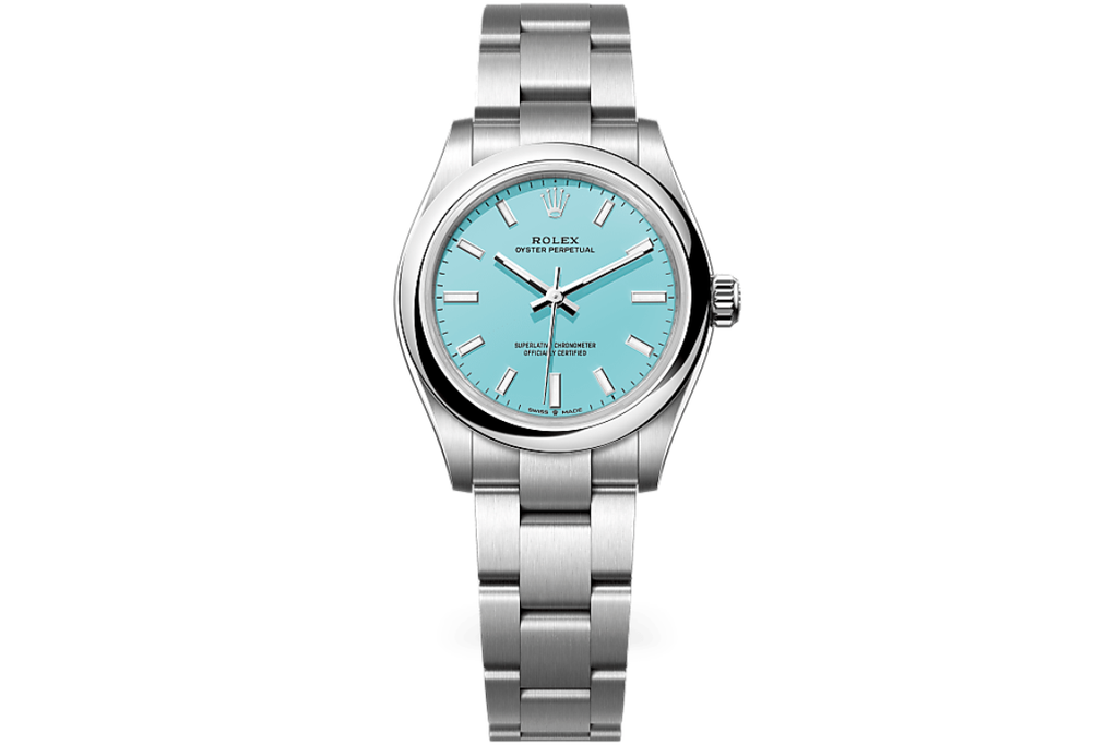 Rolex Oyster Perpetual 41 124300 : Tiffany Blue Dial
