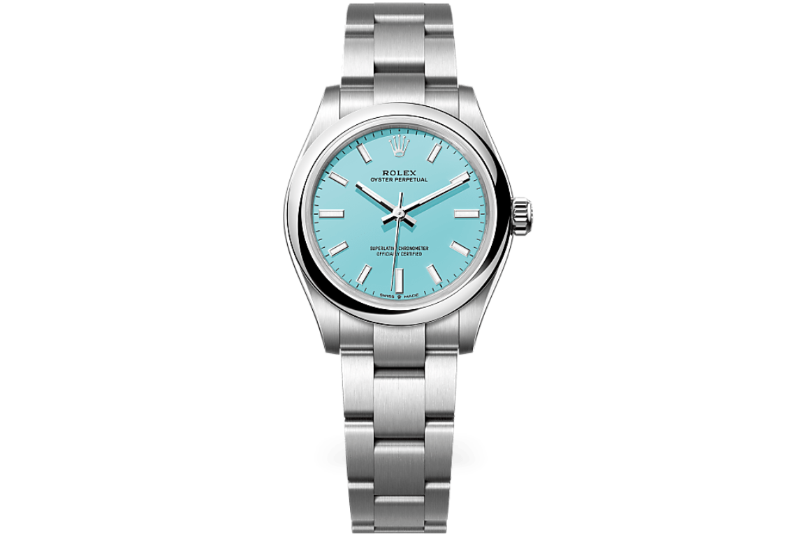 Rolex Oyster Perpetual 41 124300 : Tiffany Blue Dial