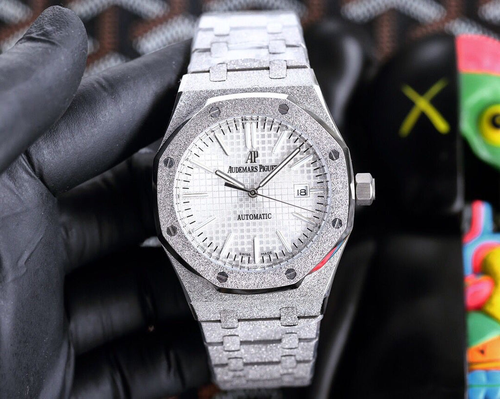 Audemars Piguet Royal Oak 15410BC : "Frosted" White