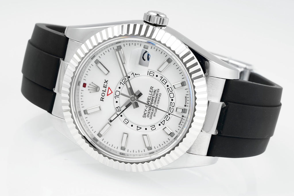 Rolex Sky-Dweller 336239 : Silver / White Dial