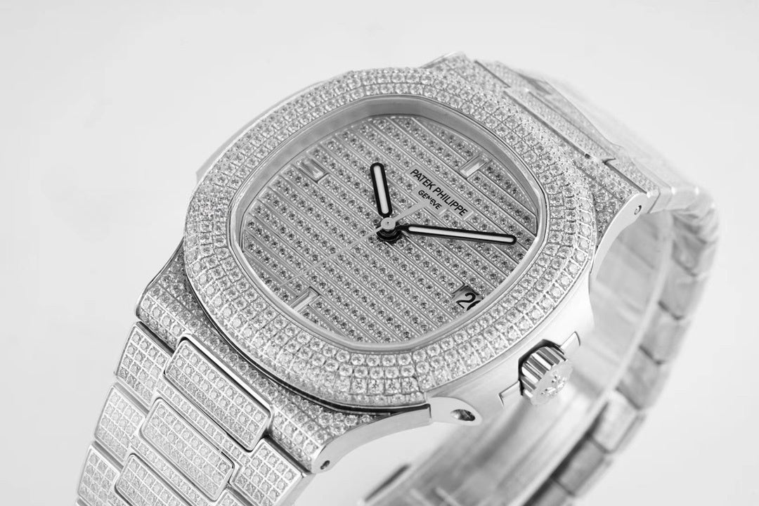 Patek Philippe Nautilus Haute Joaillerie - Iced out