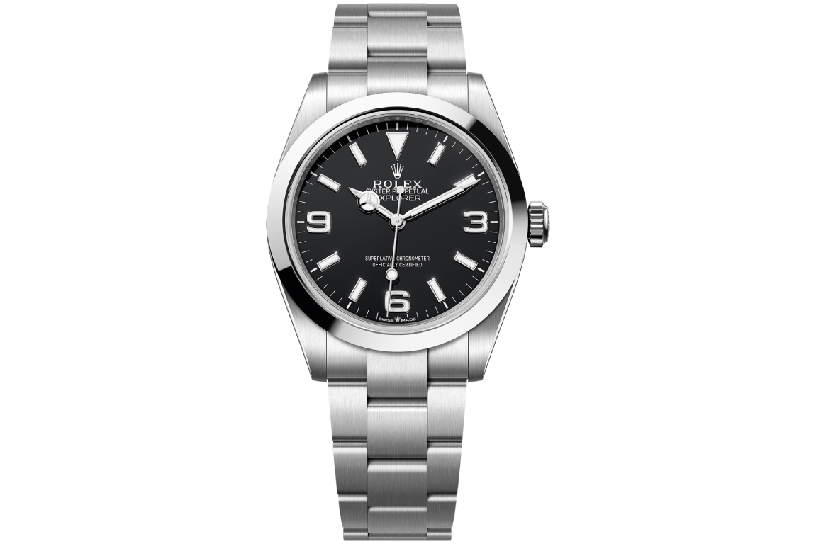 Rolex Explorer I 214270 : Black Dial